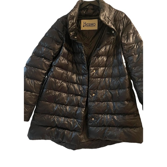 Herno Women's Black Puffer Jacket - Picture 1 of 10